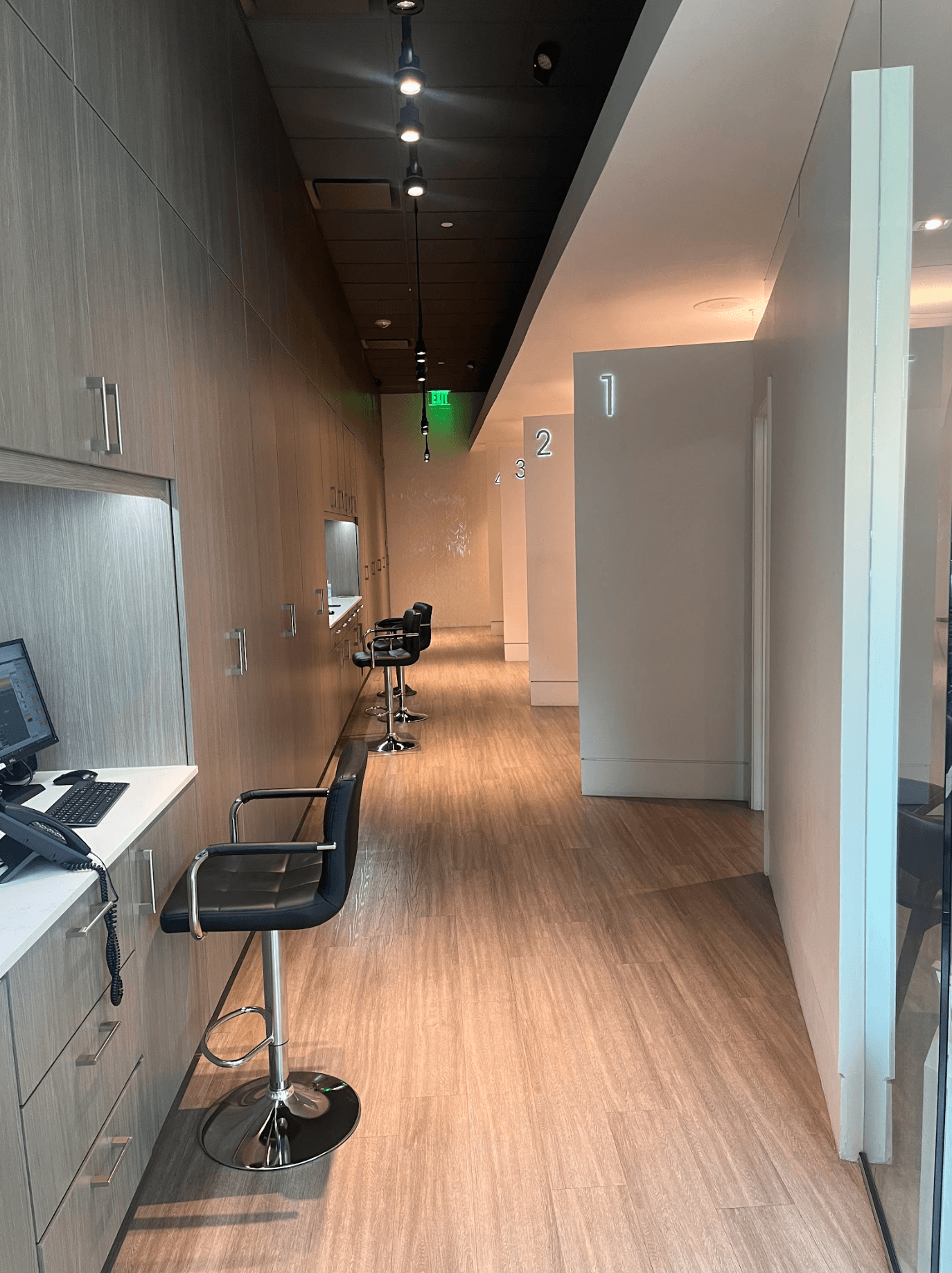 Domain location interior hallway