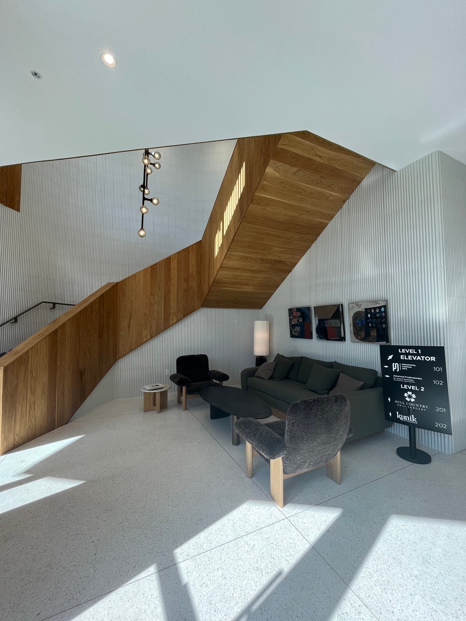 Kunik Orthodontics office lobby and entrance